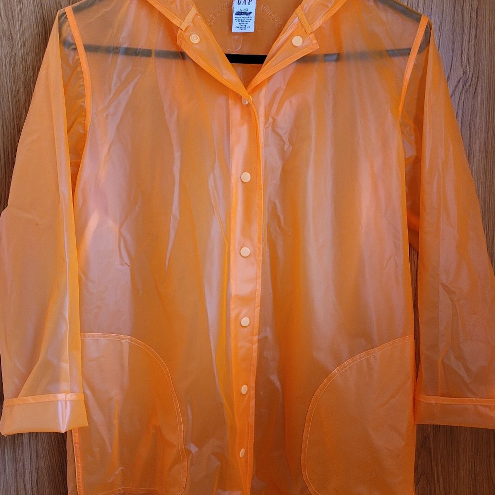 Orange Rain Slicker